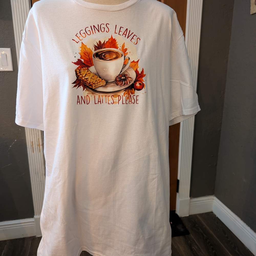Fall Latte Please Graphic Tee